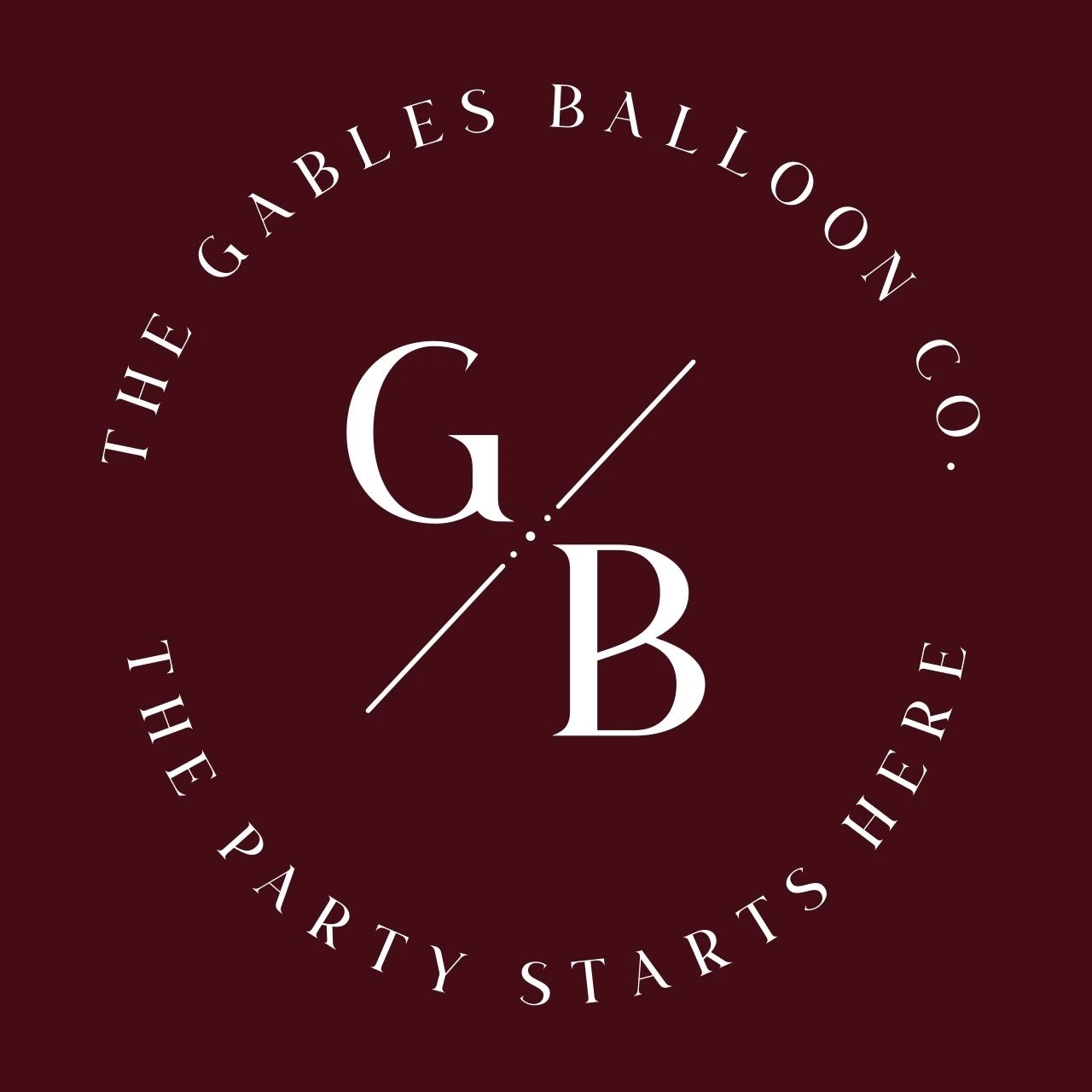 Gables Balloons logo